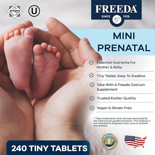 FREEDA Mini Prenatal Vitamin (240)