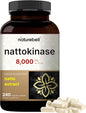NatureBell Nattokinase Supplement 8,000 FU Per 240 Veggie