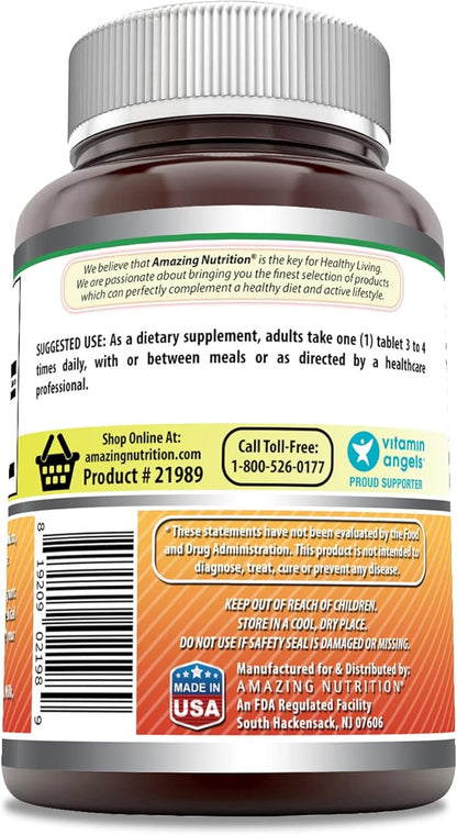 Amazing Formulas Bromelain 500 Mg Tablets Supplement (240 Count)
