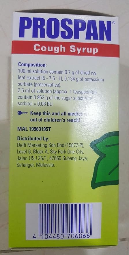 Prospan Cough Syrup 200ml CHESTY