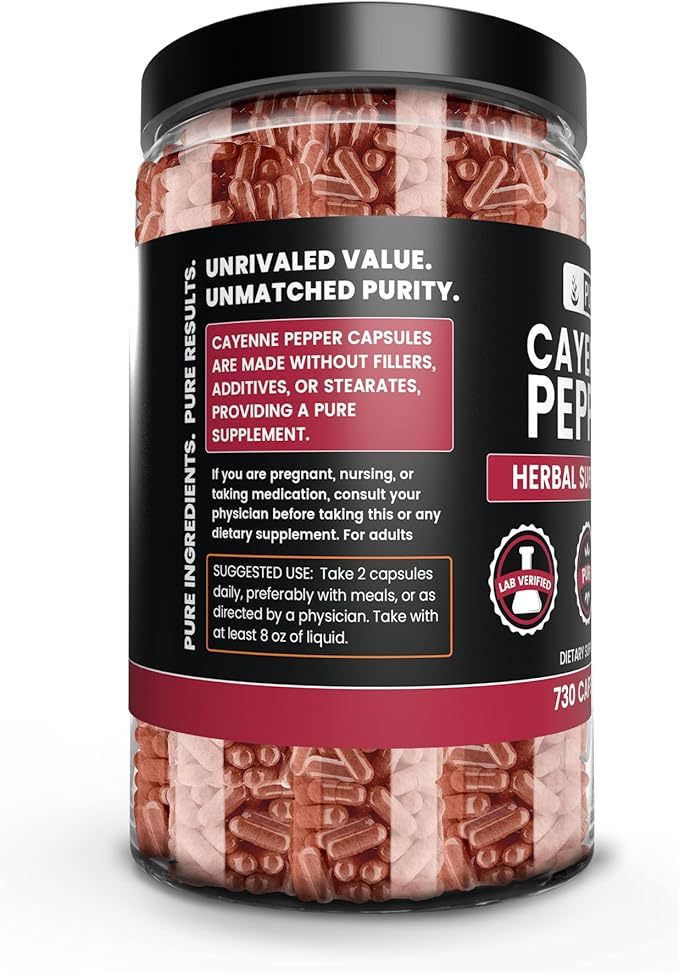 PURE ORIGINAL INGREDIENTS Cayenne Pepper (730