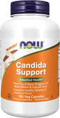NOW Foods Supplements, Candida Support with Pau D'Arco, Oregano Oil, Black Walnut & Caprylic Acid, 180 Veg Capsules