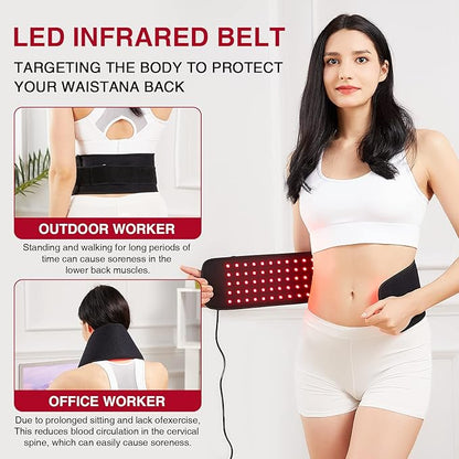 ALDIOUS Red Light for Foot & 640nm&660nm&880nm Infrared 3 Pulse 10/20/30min Timer