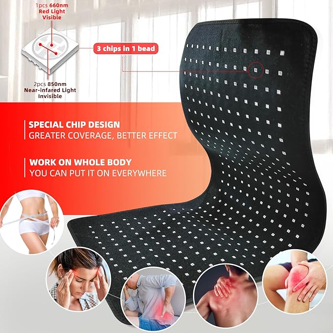 Red Light Therapy, Infrared Light Therapy 360LEDs for