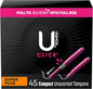 U by Kotex Tampons, Click Compact, 45 Count