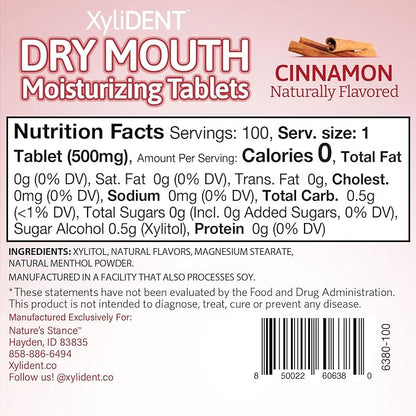 Nature's Stance XyliDENT Xylitol Tablets 100 Count