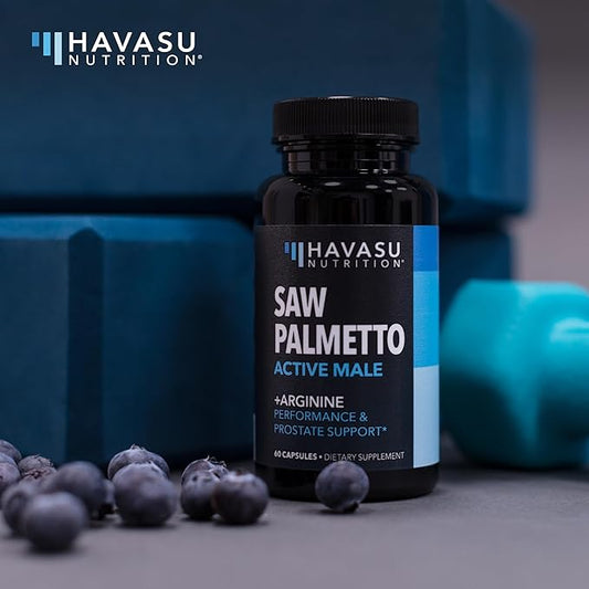 Saw Palmetto for Men with L S7 Plant-Based 60 Male