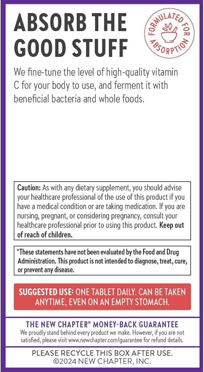New Chapter® Vitamin C Immune Defense 30 ct