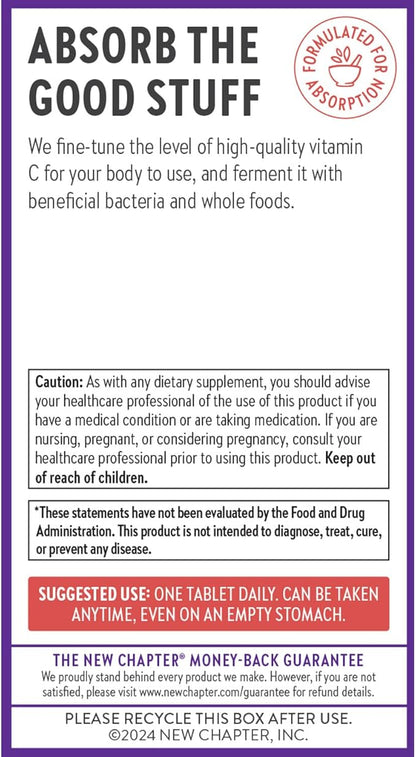 New Chapter® Vitamin C Immune Defense 30 ct