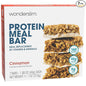 WonderSlim Meal Replacement Protein Bar, Cinnamon, 15g Protein, 20 Vitamins & Minerals, Gluten Free (7ct)