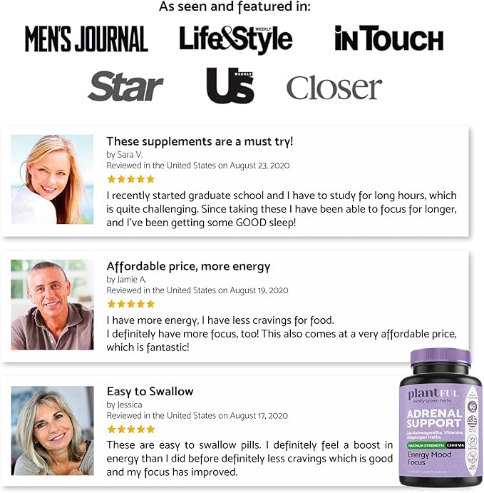 Adrenal Support & Cortisol Manager Supplement