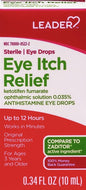 LEADER Sterile Eye Drops for Eye 0.035%, Works 12 Hours, 0.34 oz