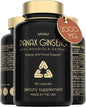 Panax Ginseng and Rhodiola Rosea 2000mg 60 Capsules 7% Ginsenosides