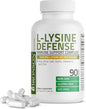 Bronson L-Lysine Defense Immune Support Complex 1500 MG 90 Vegetarian