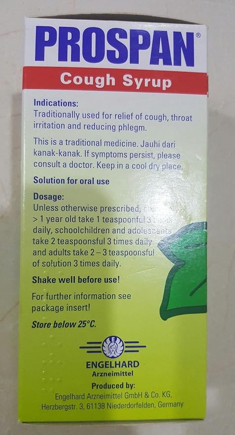 Prospan Cough Syrup 200ml CHESTY