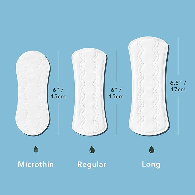 Rael Panty Liners for Women, Organic 140 Count)