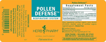 Herb Pharm Pollen Defense Liquid Herbal 1 Ounce (FEYE01)
