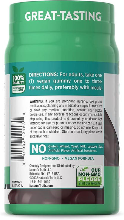 Nature's Truth Ginkgo Biloba Gummies 50 Count