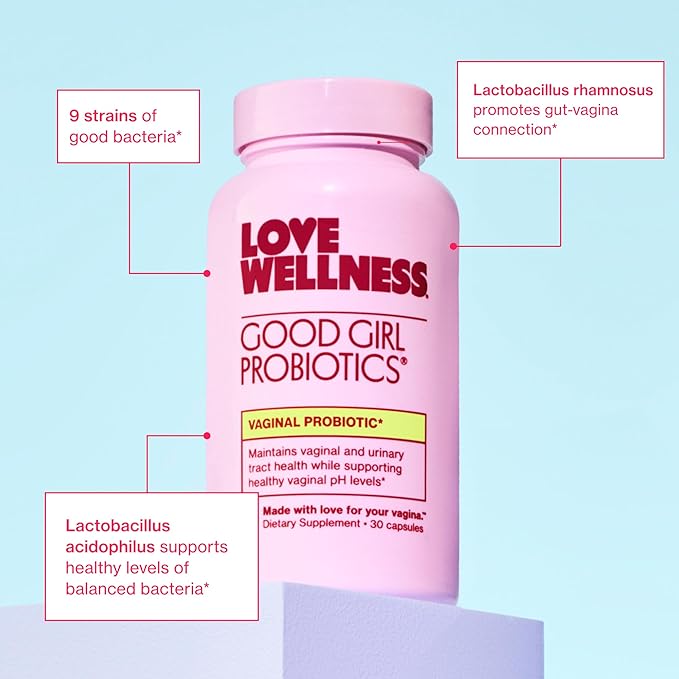 Love Wellness Good Girl Probiotics 30 Count