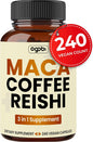agobi 1800mg Maca Coffee Supplement 240 Vegan