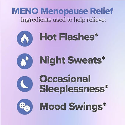 MENO Gummies for Menopause, 30 Servings 3) - KSM-66 -