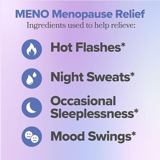 MENO Gummies for Menopause, 30 Servings 2) - KSM-66 -