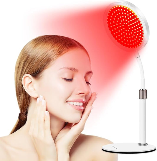 Red Light Therapy with Base, 140 660nm Deep