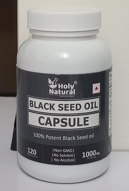 Black Seed Oil Softgel Capsule – 500mg (120 (120 Softgel) 2 Months 3 6 6 9 9