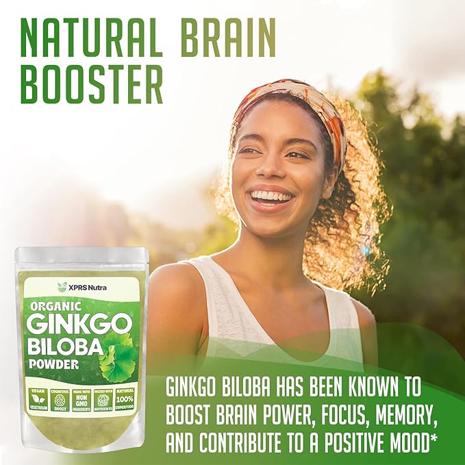 XPRS Nutra Organic Ginkgo Biloba Powder (4 oz)