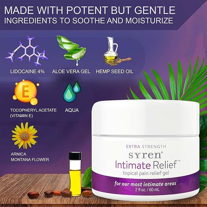 Syren Intimate Relief 2.0 OunceJar