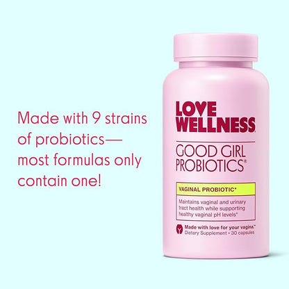 Love Wellness Good Girl Probiotics 30 Count