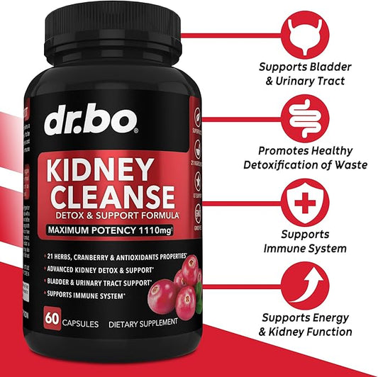 Kidney Cleanse Detox Support Supplement