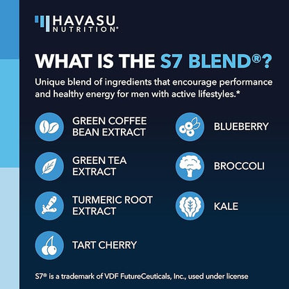 Saw Palmetto for Men with L S7 Plant-Based 60 Male