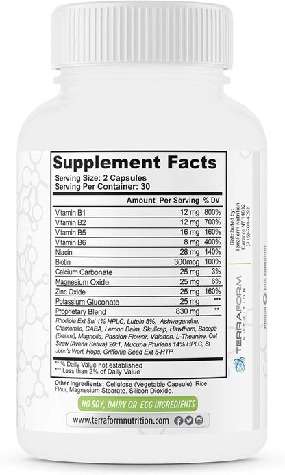 Terra Chill – Natural Formula Supports 1 Month