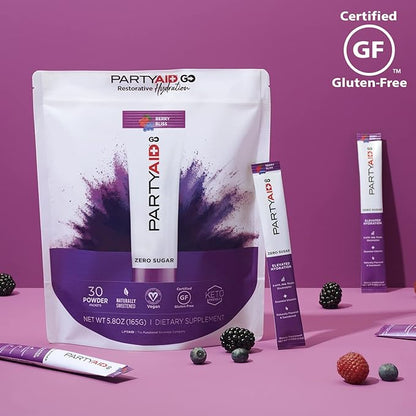 PARTYAID GO Feel Good Tonight and 5-HTP, B-Complex, 30 Count 1)