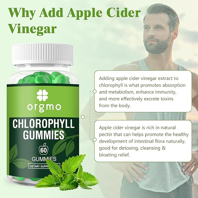 Chlorophyll Gummies Sugar Free with Unfiltered