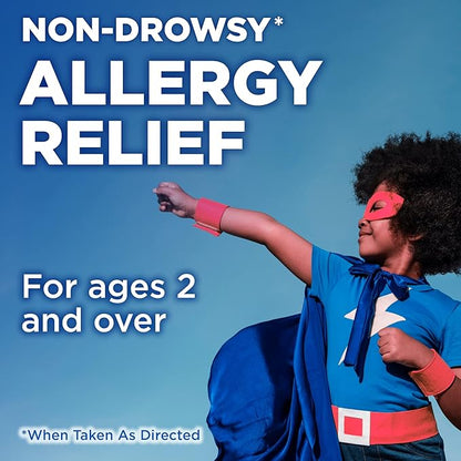 Amazon Basic Care Children's Allergy Relief, 5 mg, 2 and 20 Count