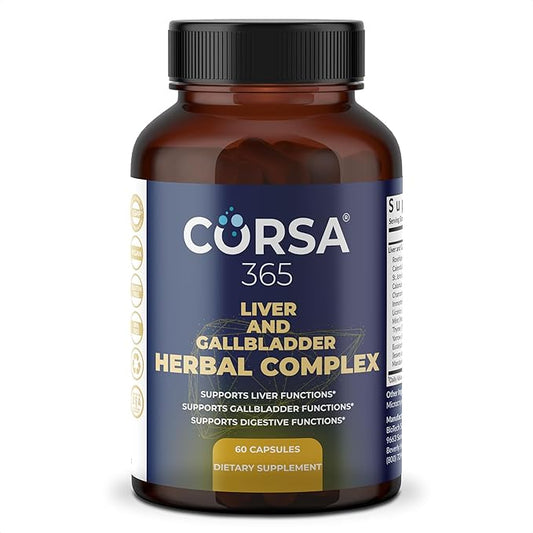Liver Health and Gallbladder Support Formula 60 Capsules