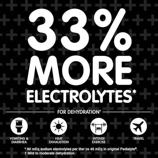 Pedialyte AdvancedCare Plus Electrolyte Powder, with 33% More Electrolytes and PreActiv Prebiotics, Orange Breeze, Electrolyte Drink Powder Packets, 0.6 oz, 6 Count