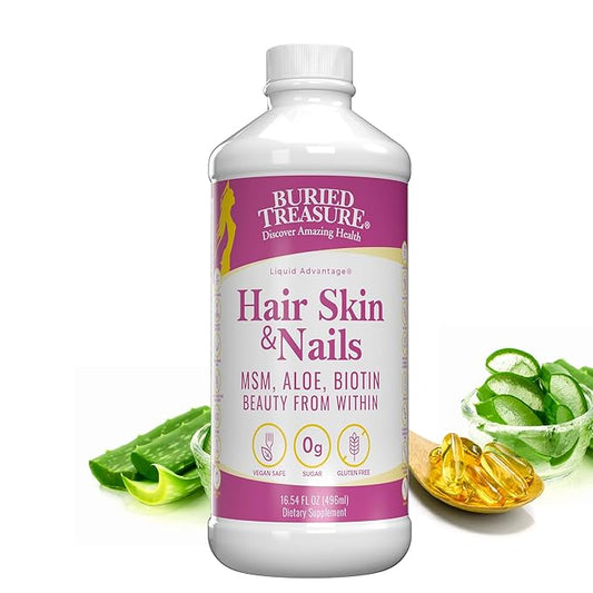 Buried Treasure Hair, Skin and Nails 16 oz