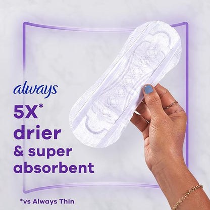 Always 3-in-1 Xtra Protection, Daily Liners 48 Count 3 Packs (144 Count