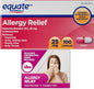 Equate Allergy Relief Capsules, 25 mg, 100 Ct 25 mg (2 Items)
