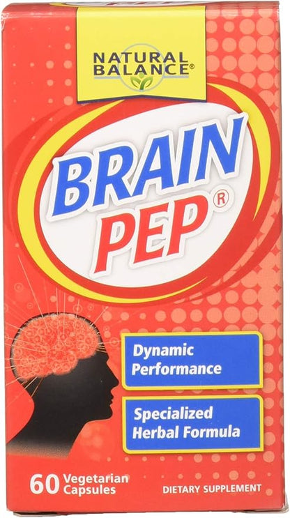 Natural Balance Brain Pep 60 Capsules