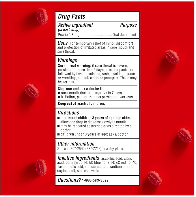 Ludens Sore Throat Drops, for Minor 30 Count 3)