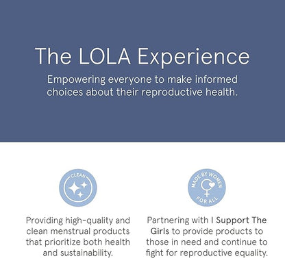 LOLA Organic Tampons, 32 Count