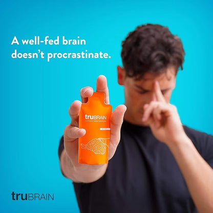 TruBrain Drinks – Nootropic Brain Food Designed by Neuroscientists to Boost Mental Output & Improve Memory Nootropic Supplement