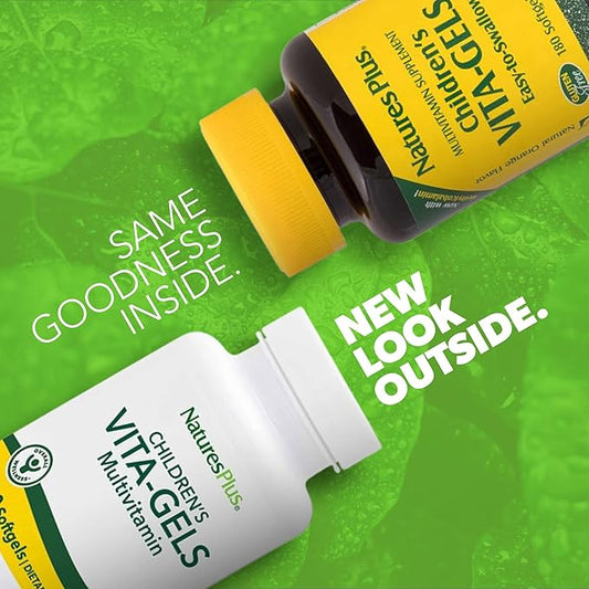 Natures Plus Childrens Vita-Gels 180 Easy 180 Servings