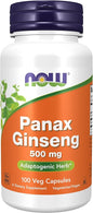 Now Foods: Panax Ginseng, 100 caps