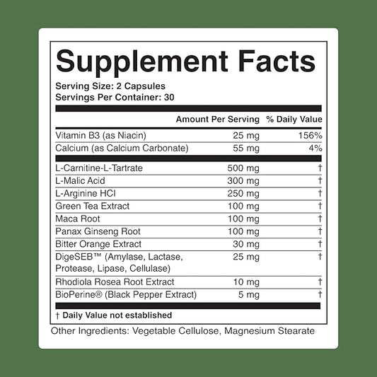 ACTIVATEDYOU Cell Advantage- Supplement to Support Cellular Energy & Mitochondria- Helps Provide Total Body Strength, Stamina and Healthy Digestion Plus Focus & Concentration (60 Capsules)
