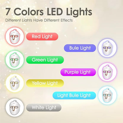 Red Light Therapy for Face, Led 7-1 Colors